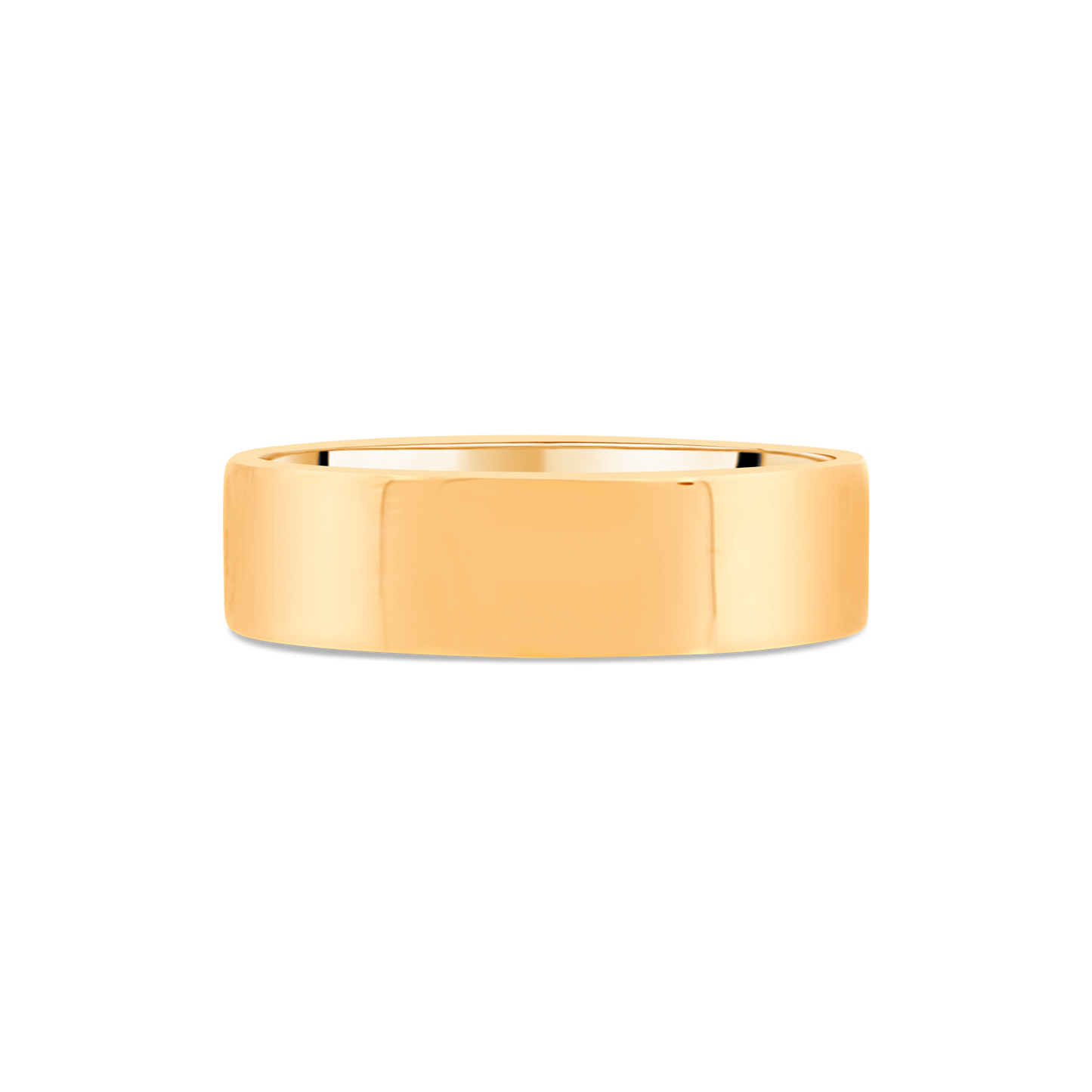 "Blush" Rose Gold 6mm Contemporary Comfort Fit Gents Wedding Band