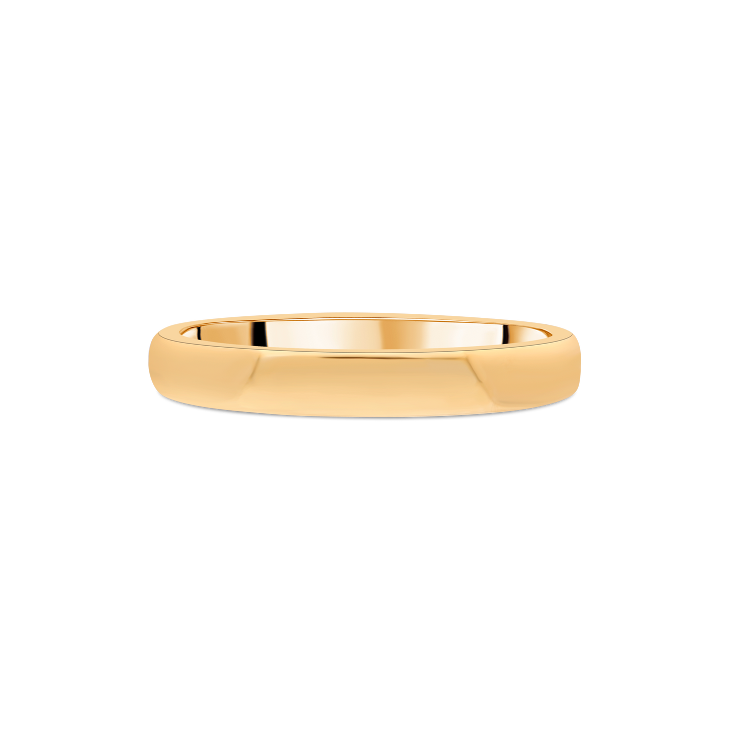"Blush" Rose Gold 3mm Heavy-Weight Comfort Fit Ladies Wedding Band