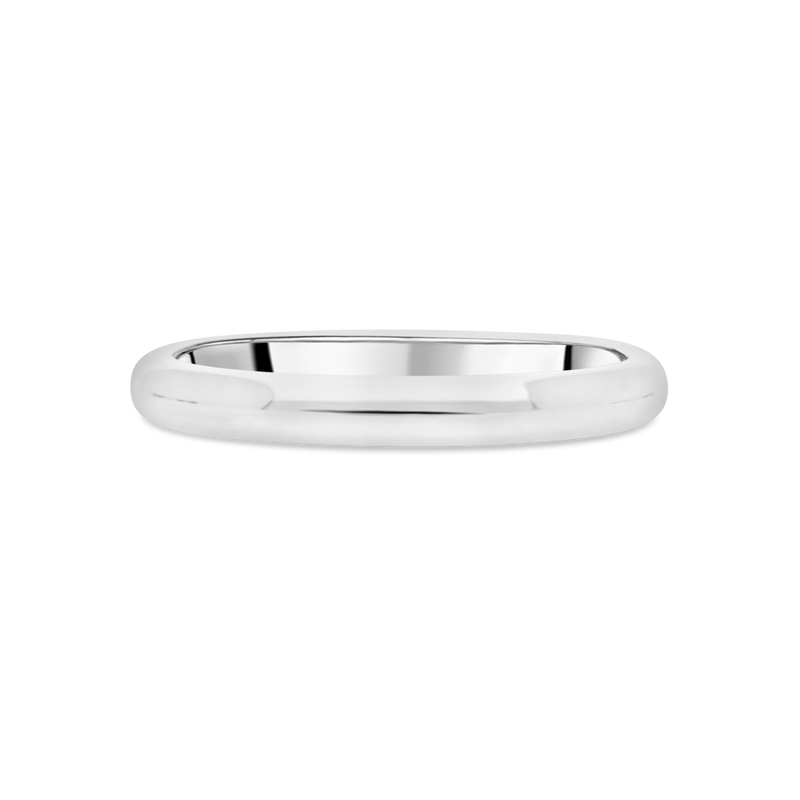 Platinum Comfort Fit Ladies Wedding Ring - Appleby Jewellers Dublin