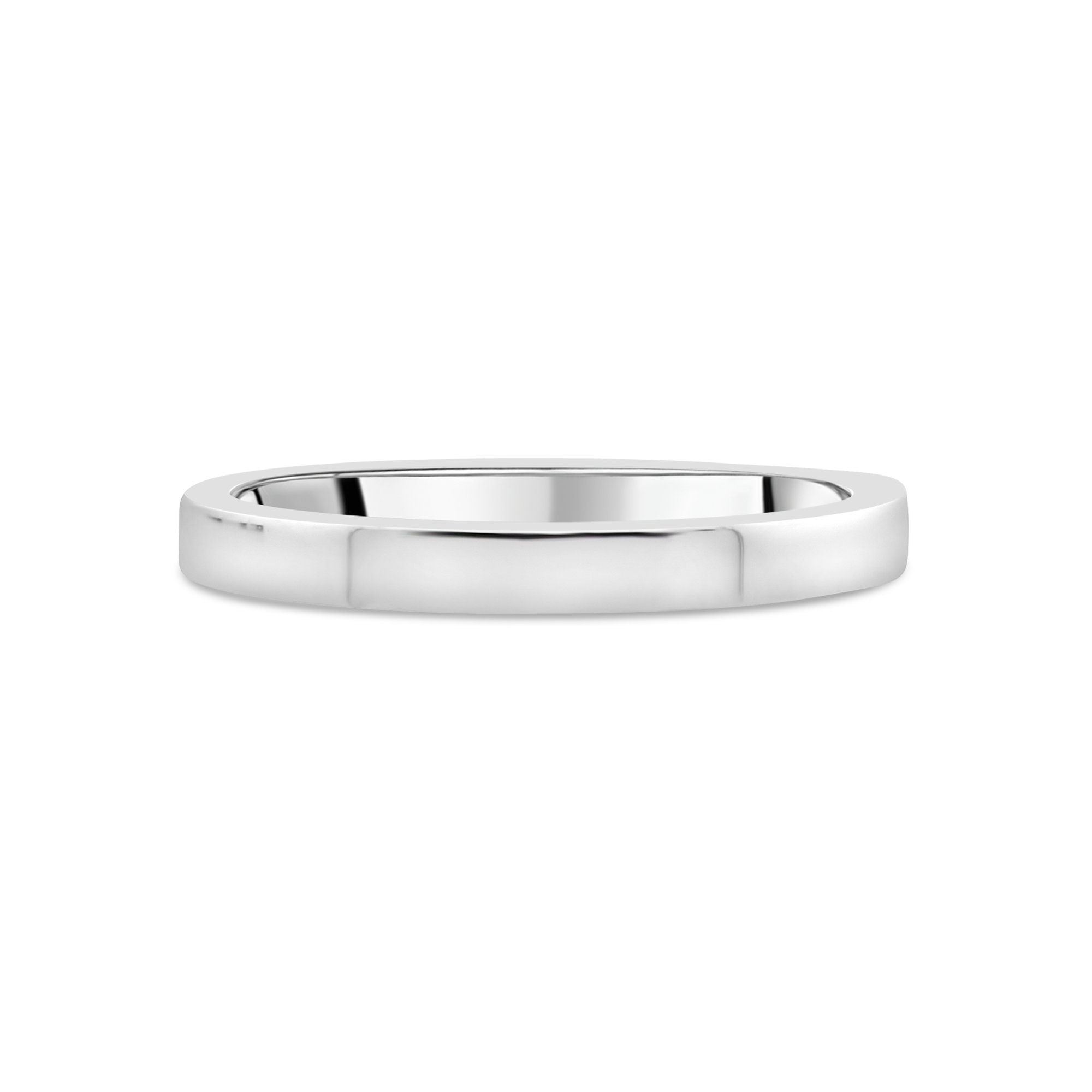 Platinum Contemporary Ladies Wedding Ring - Appleby Jewellers Dublin