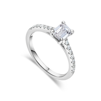 The "Amity" Engagement Ring (Emerald Cut)