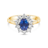 The "Kate" Sapphire Engagement Ring