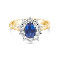 The "Kate" Sapphire Engagement Ring