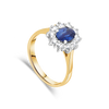 The "Kate" Sapphire Engagement Ring