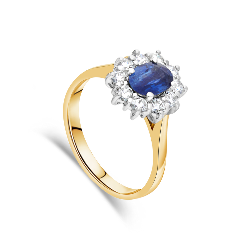 The "Kate" Sapphire Engagement Ring