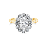 The Kate Flower Engagement Ring