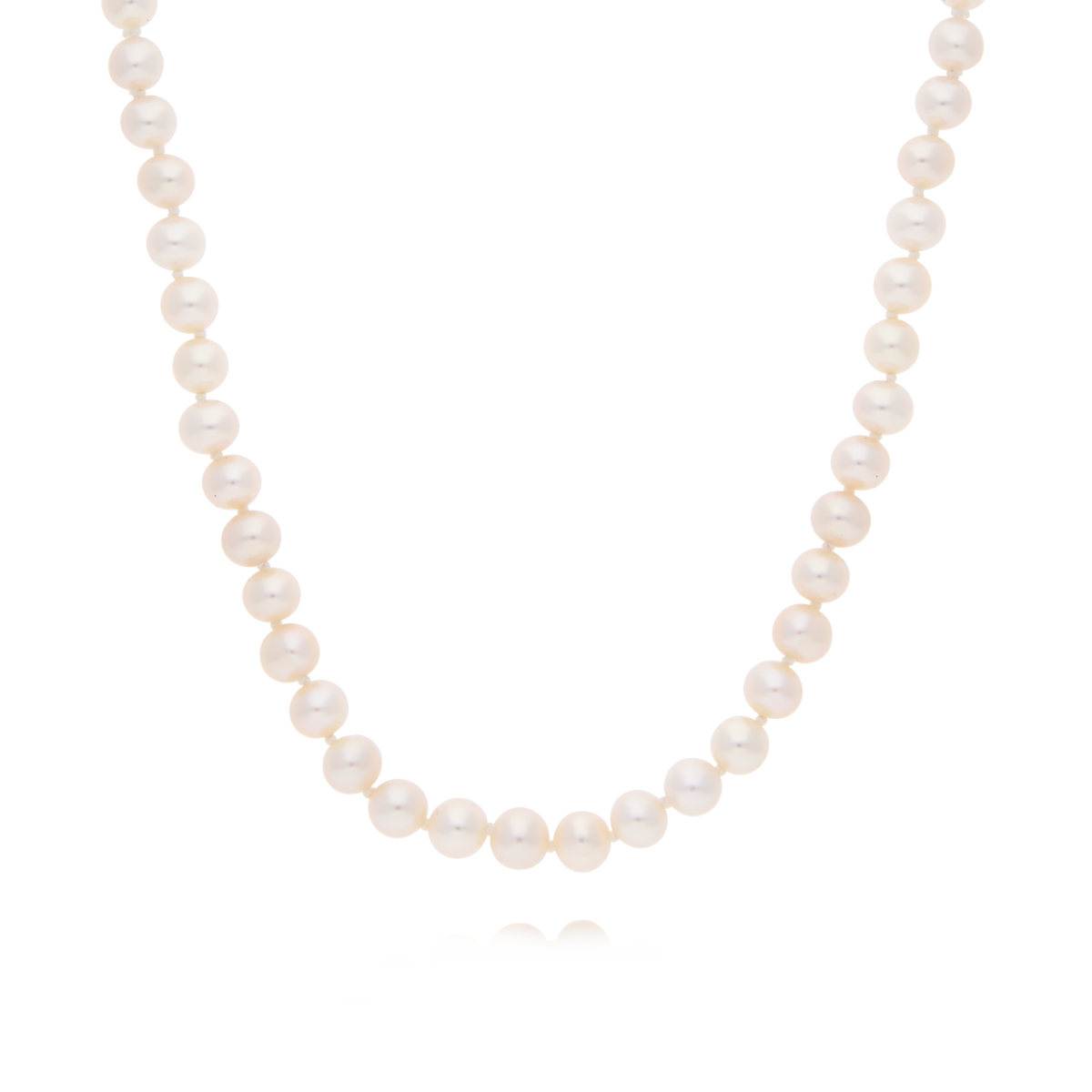 Classic Pearl Strand Necklace - Yellow Gold - Appleby Jewellers Dublin