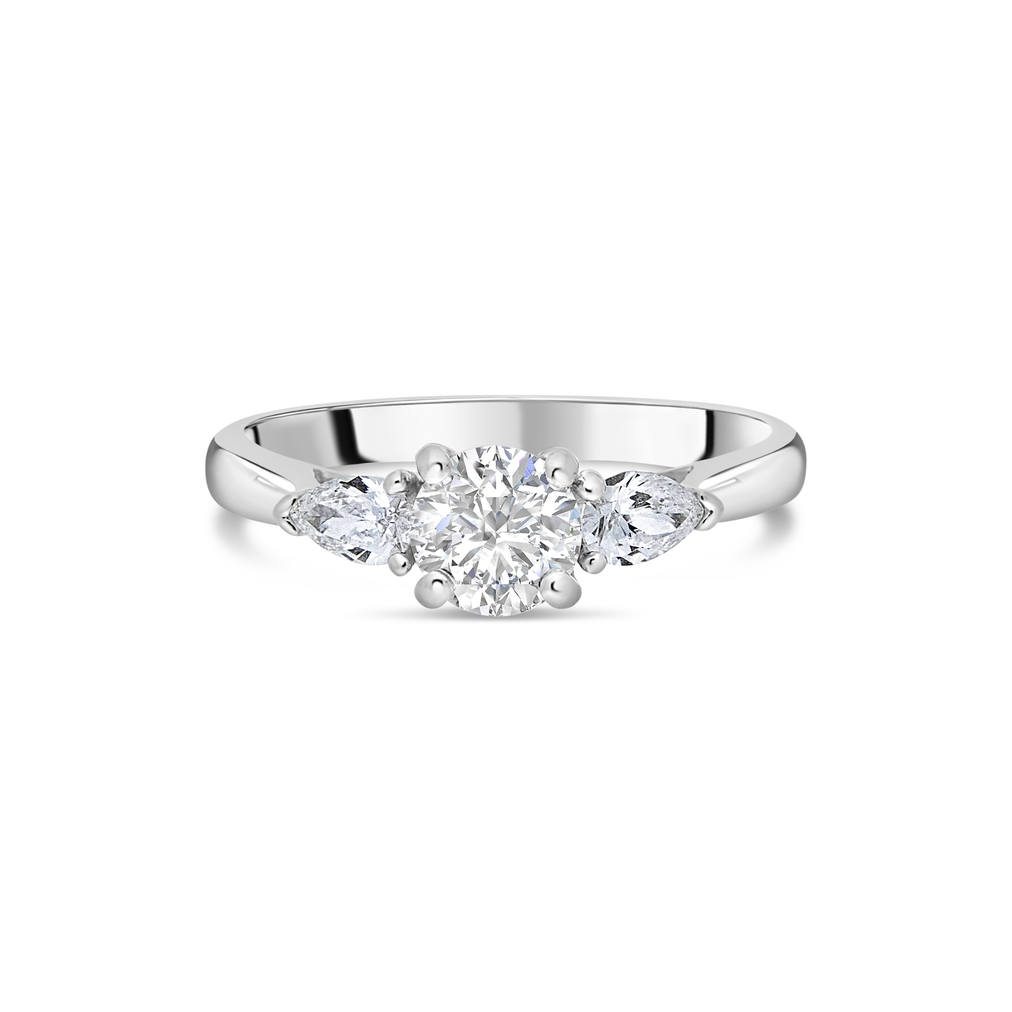 The "Tranquility" Engagement Ring - Platinum