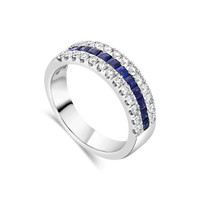 The "River" Ring, Platinum