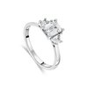 The "Tranquility" with Princess Cut Diamond