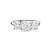 Tulip Trilogy Engagement Ring