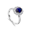 The "Kate Flower" Sapphire and Diamond Ring