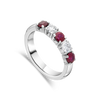 The "Galeria" Ruby and Diamond, Platinum