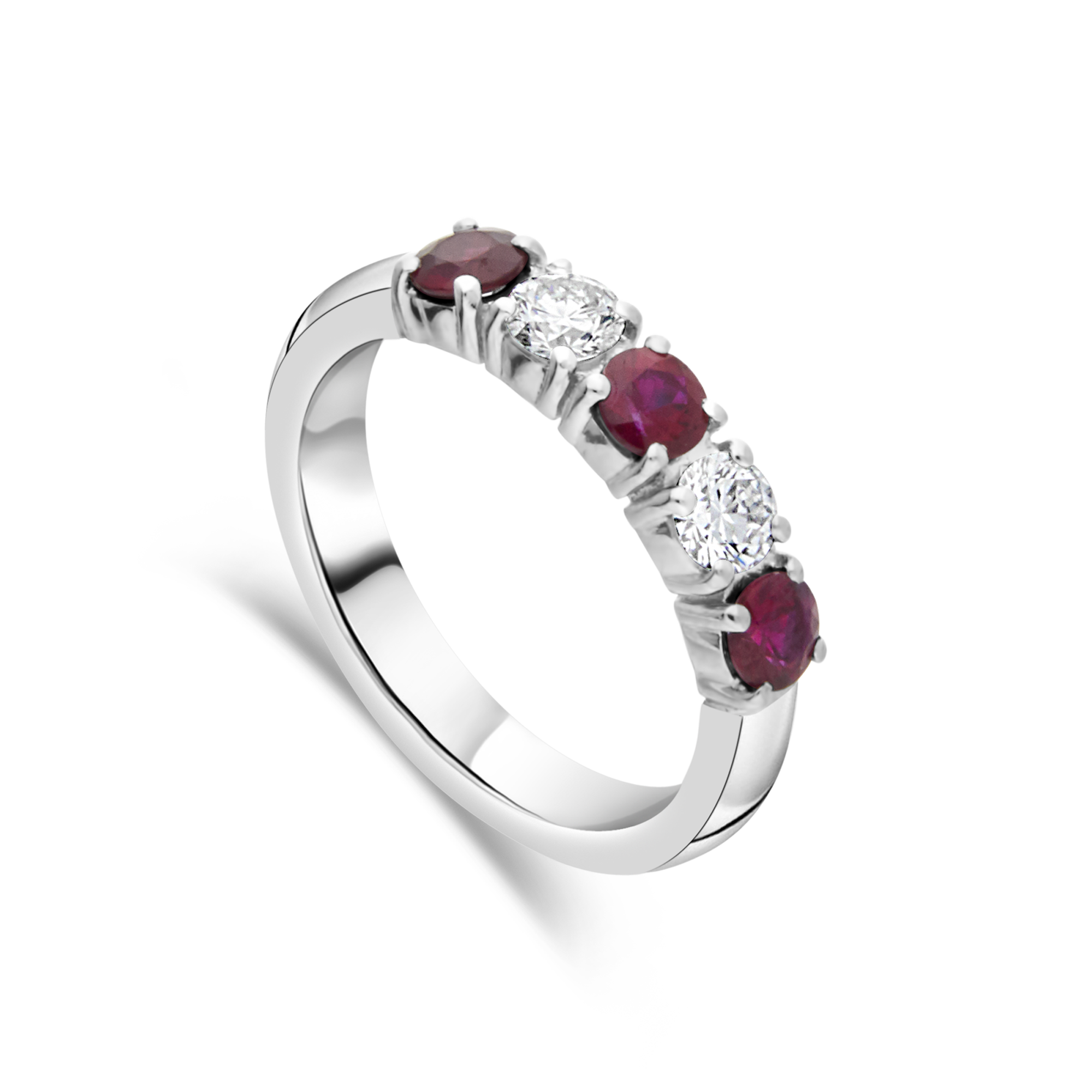 The "Galeria" Ruby and Diamond, Platinum