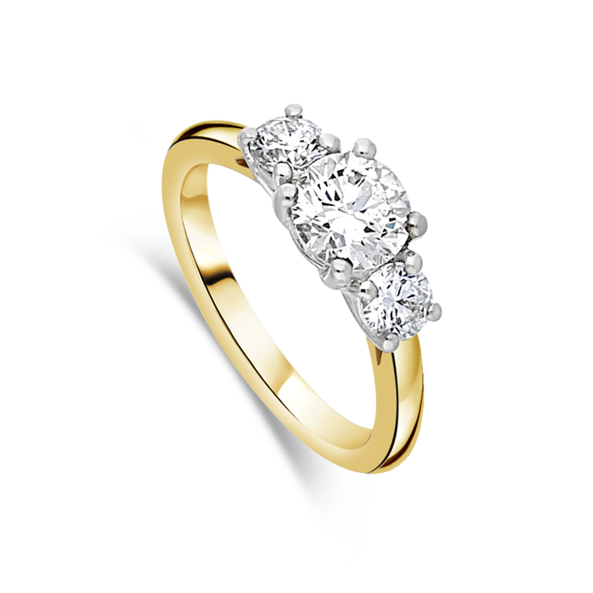 The Ascot Trilogy Engagement Ring