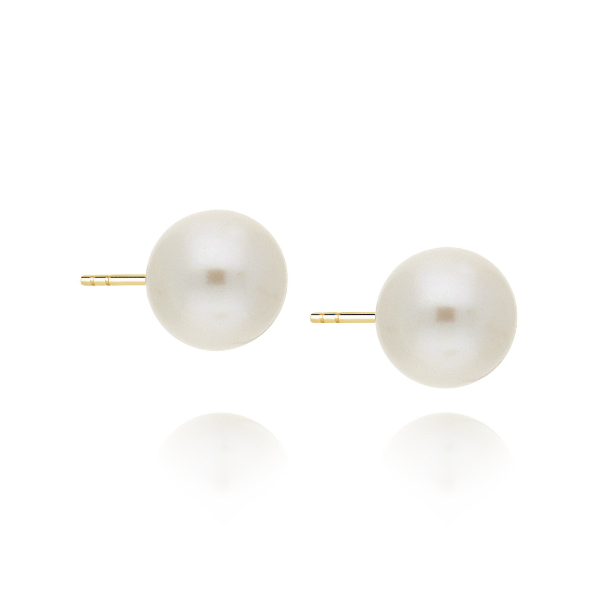 Akoya Pearl Earring Studs: 6mm