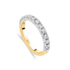 Diamond Ring, Yellow Gold and Platinum