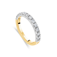 Diamond Ring, Yellow Gold and Platinum