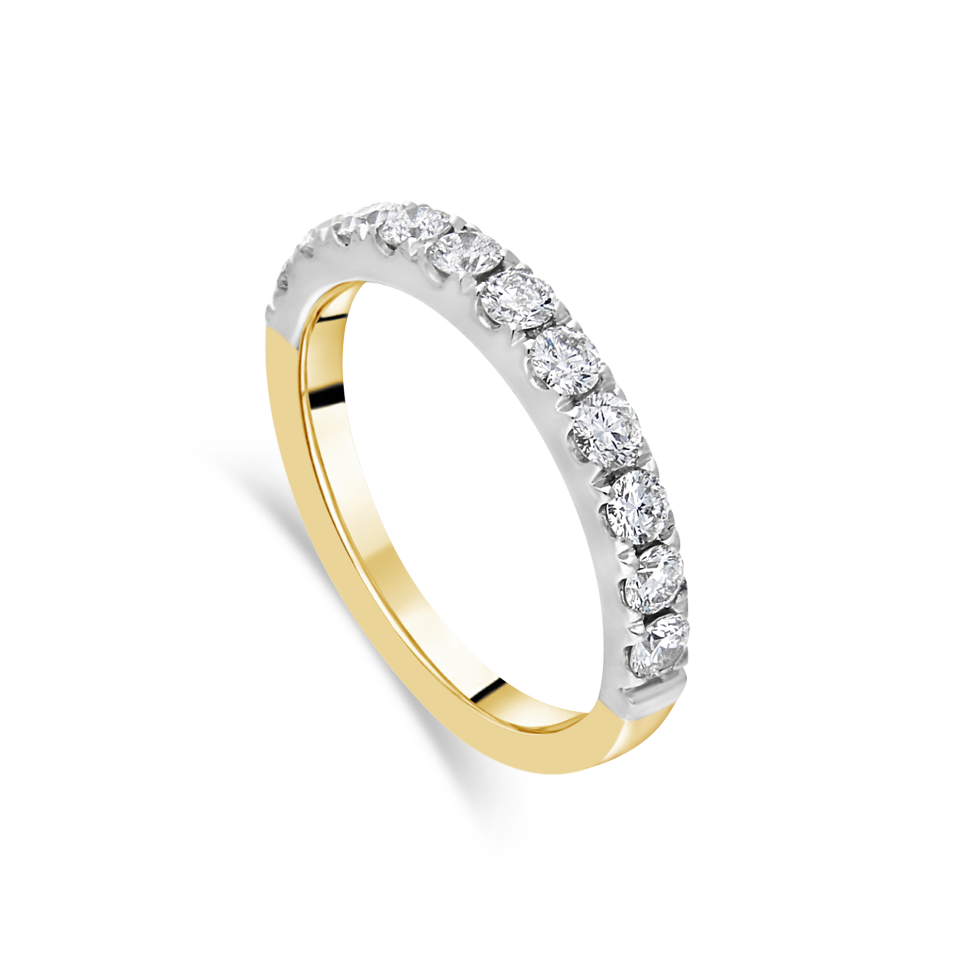 Diamond Ring, Yellow Gold and Platinum