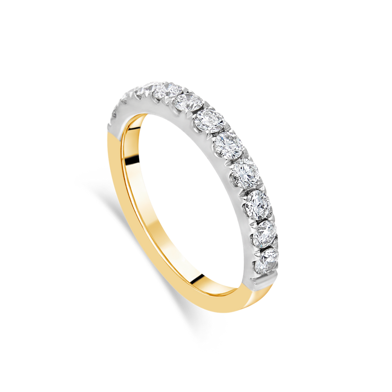 Diamond Ring, Yellow Gold and Platinum