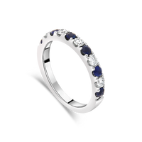 Sapphire and Diamond Ring, Platinum