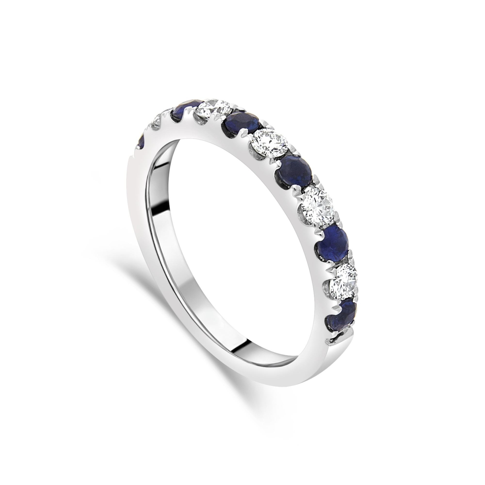 Sapphire and Diamond Ring, Platinum