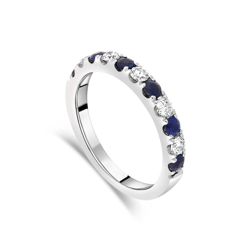 Sapphire and Diamond Ring, Platinum