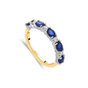 Galeria Sapphire and Diamond Eternity Ring