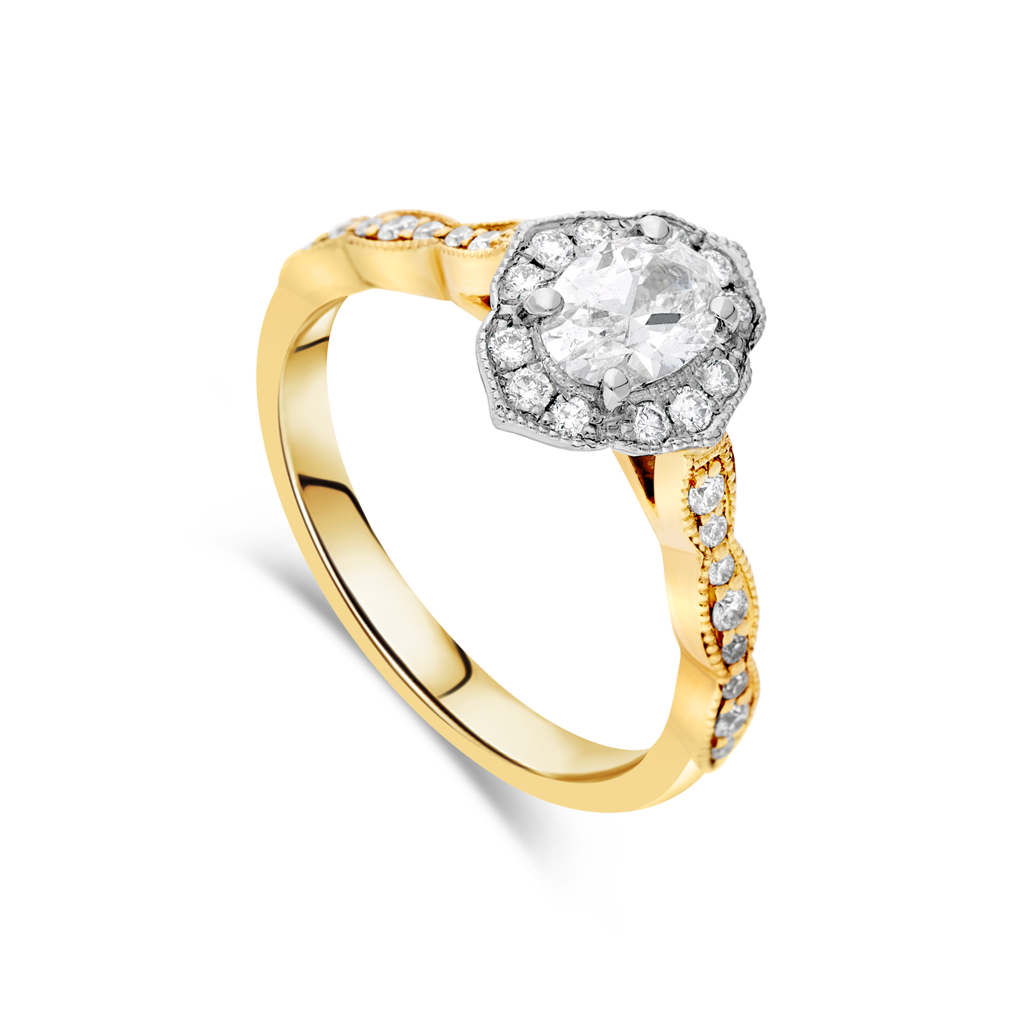 The Kate - Heritage Style Engagement Ring