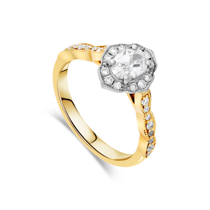 The Kate - Heritage Style Engagement Ring