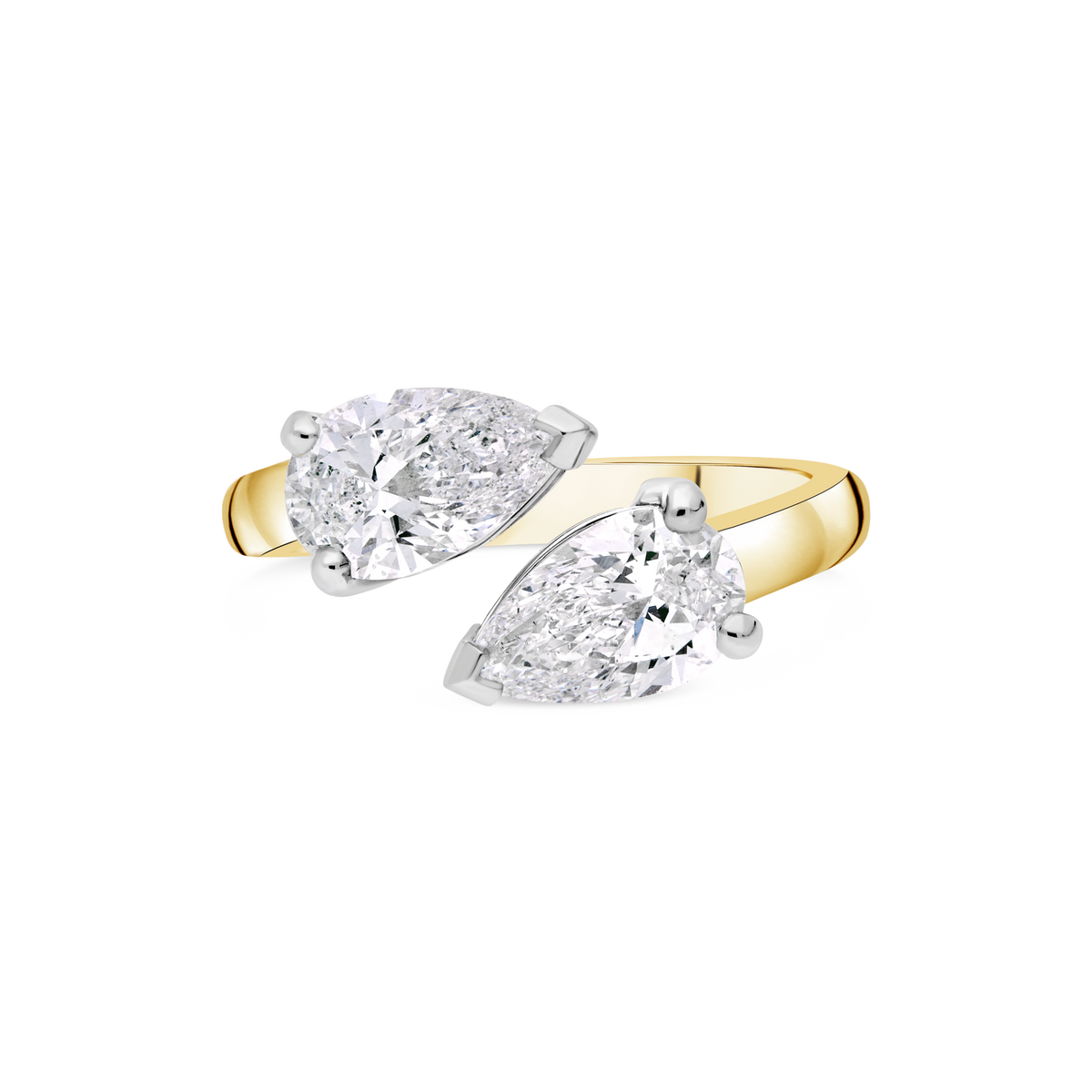 Pear Twist Ring - Appleby Jewellers Dublin