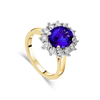 The "Kate" Tanzanite and Diamond