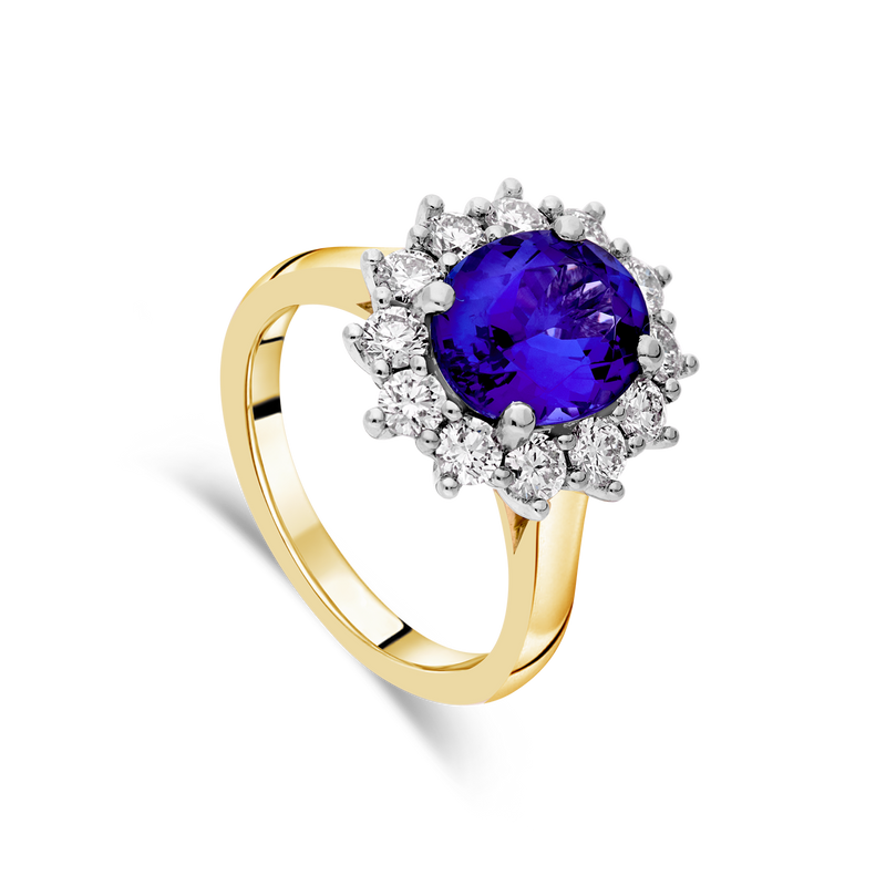 The "Kate" Tanzanite and Diamond