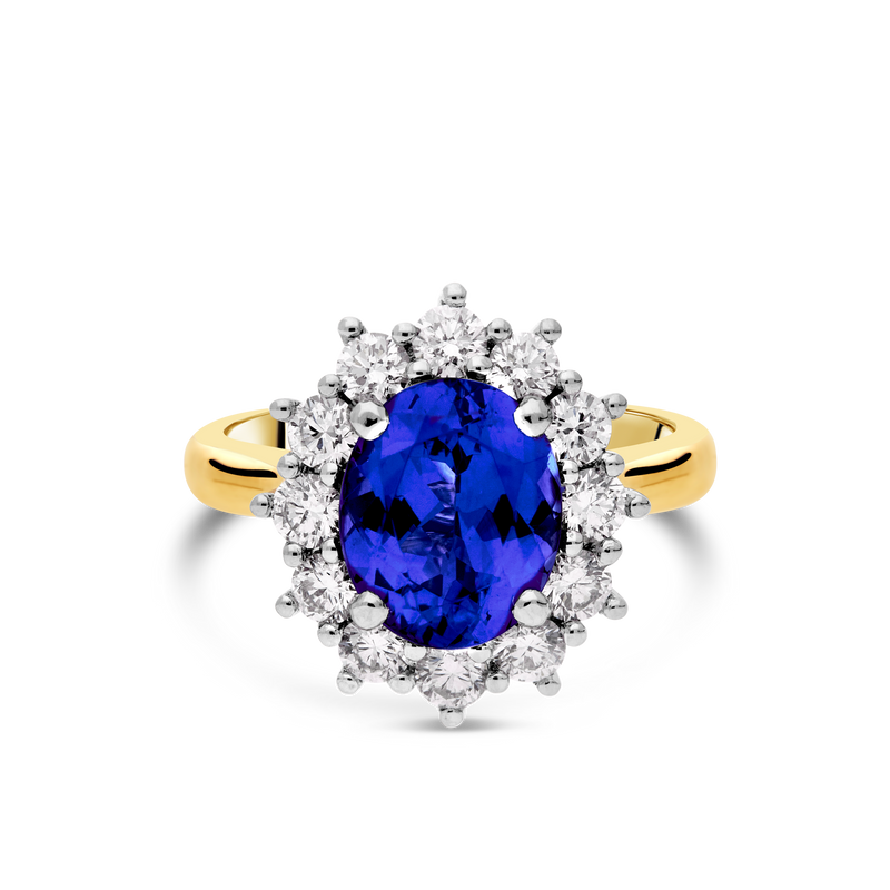 The "Kate" Tanzanite and Diamond