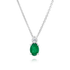 Emerald & Diamond Pendant