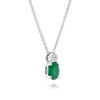 Emerald & Diamond Pendant