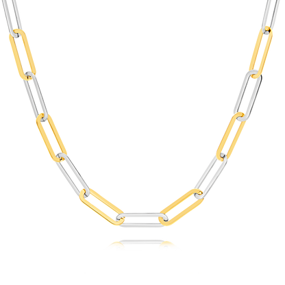 9ct Gold Two-Tone Chain