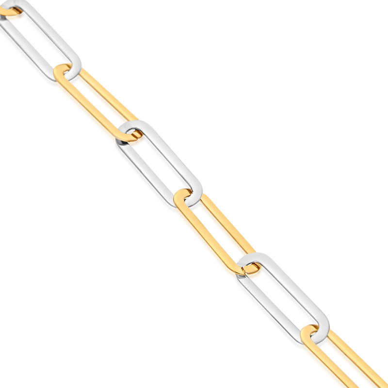 9ct Gold Two-Tone Chain