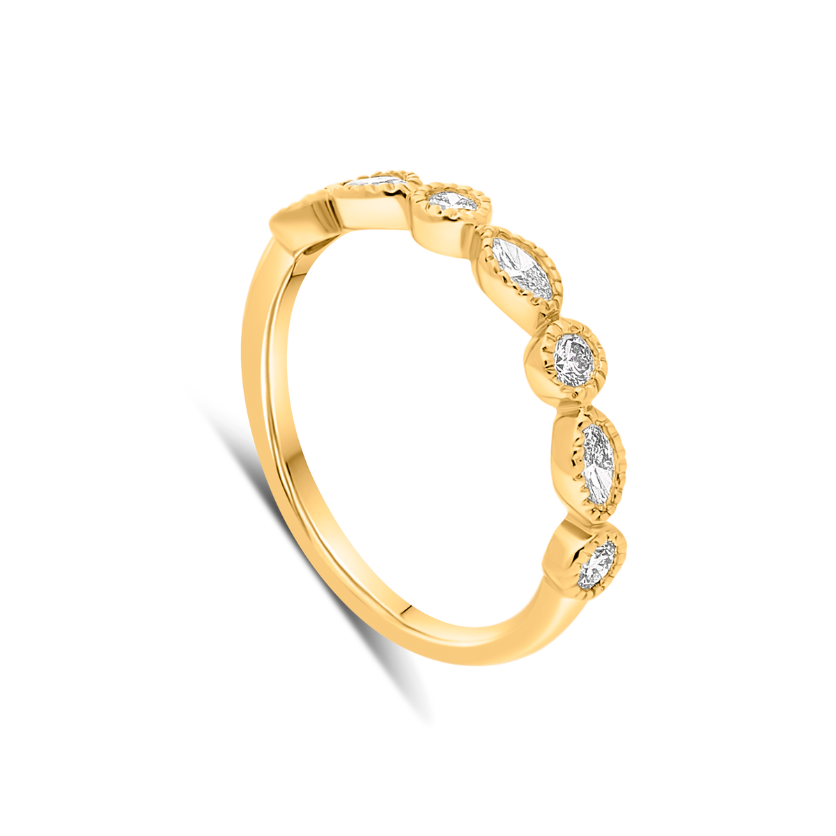 The Marquise Flower Band - Appleby Jewellers Dublin