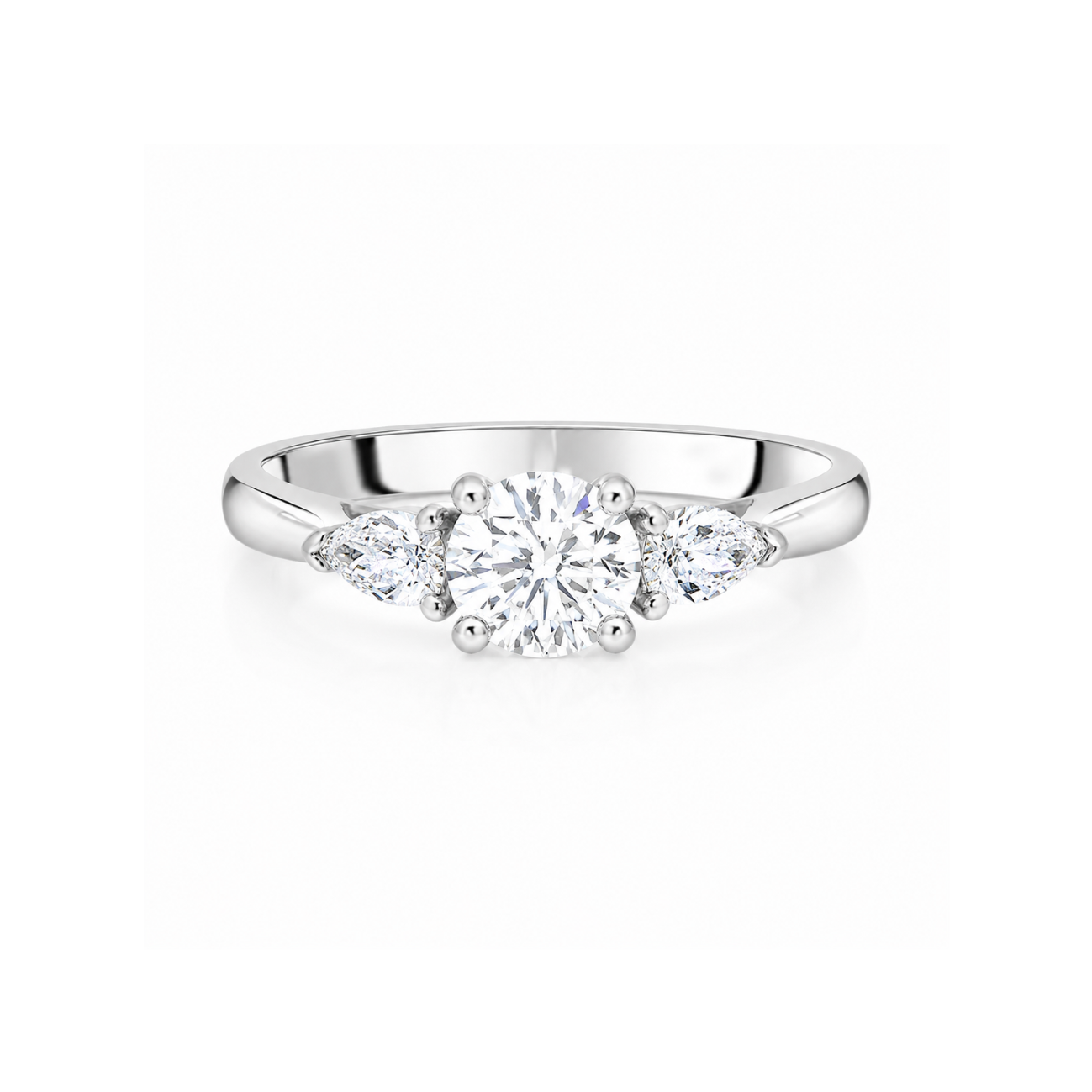 The "Tranquility" Engagement Ring - Platinum