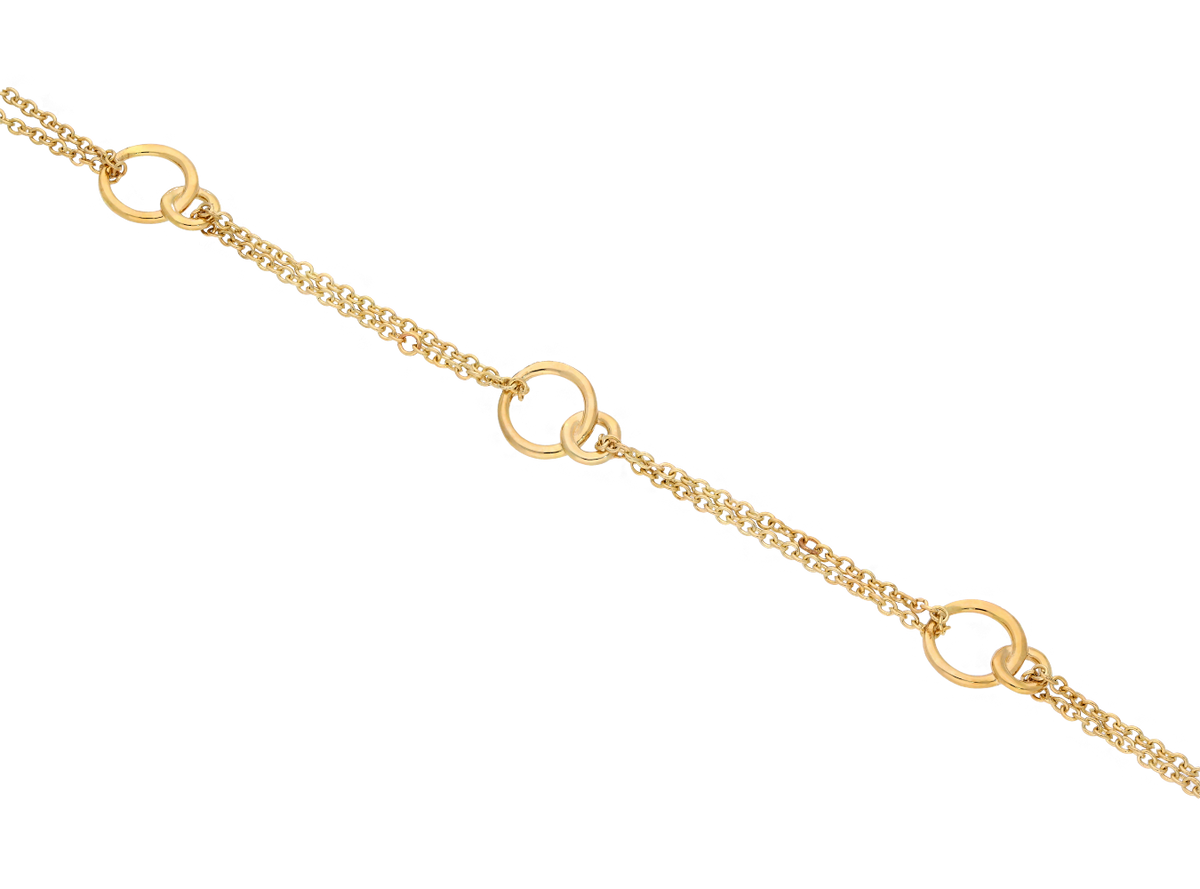 Interlocking Circle Bracelet - Appleby Jewellers Dublin