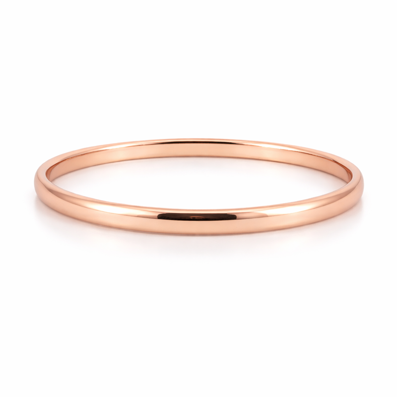 14ct Rose Gold Bangle - Appleby Jewellers Dublin