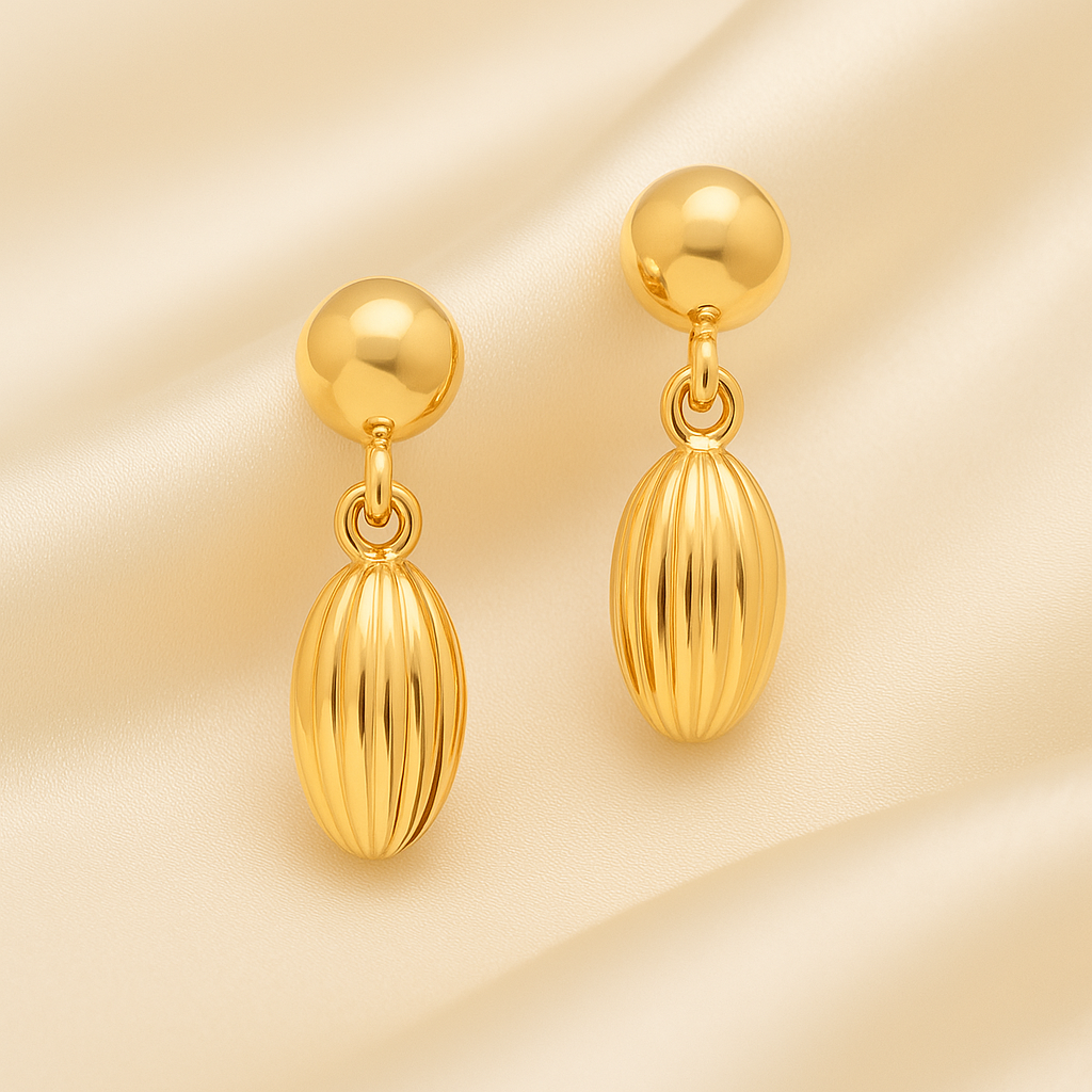 14ct Gold Verona Drop Earrings - Appleby Jewellers Dublin