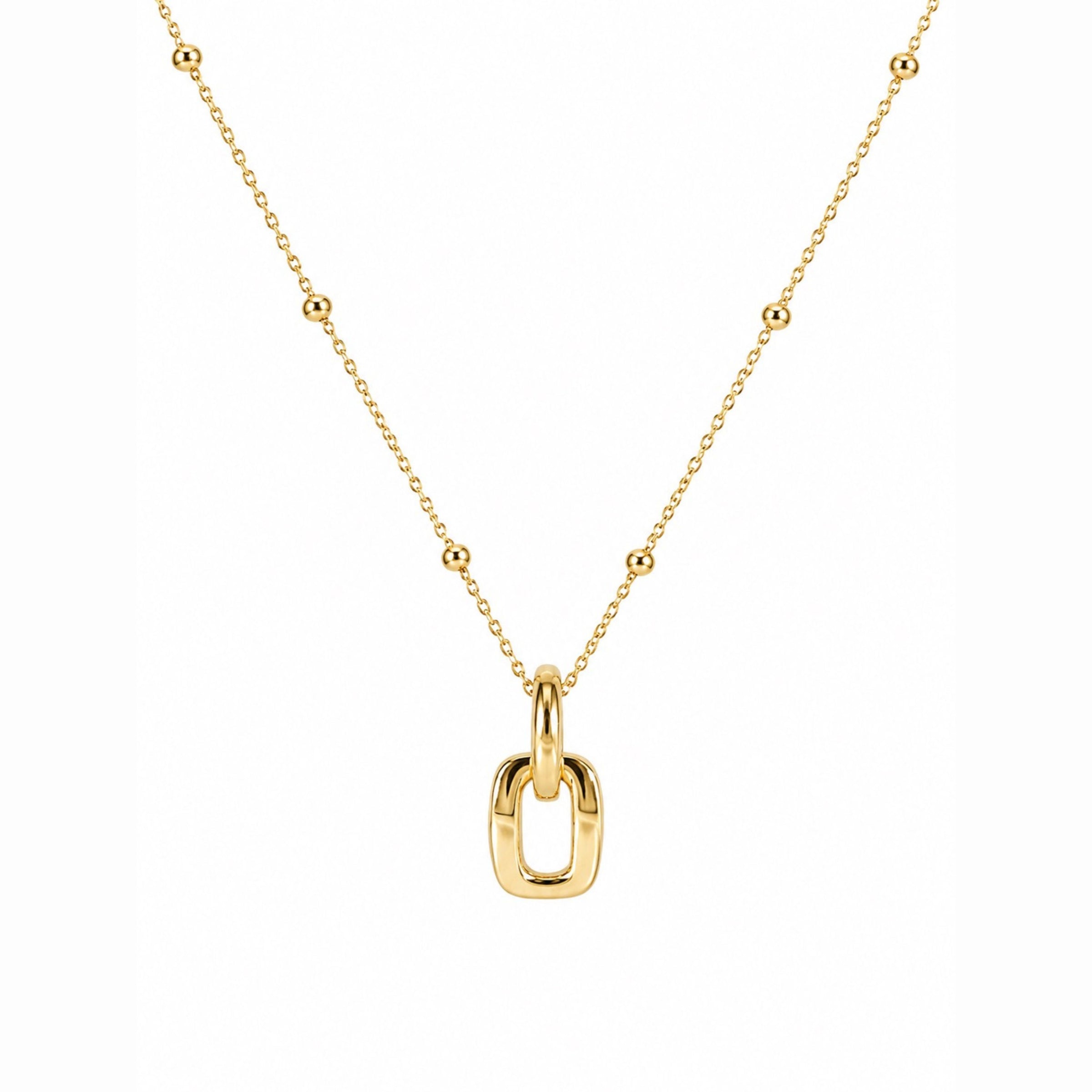18ct Gold Set Diamond Bead