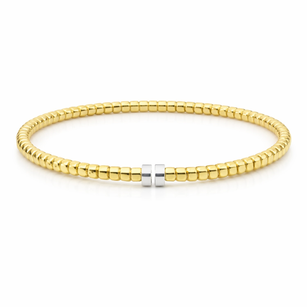18ct Gold Twist Bangle - Appleby Jewellers Dublin