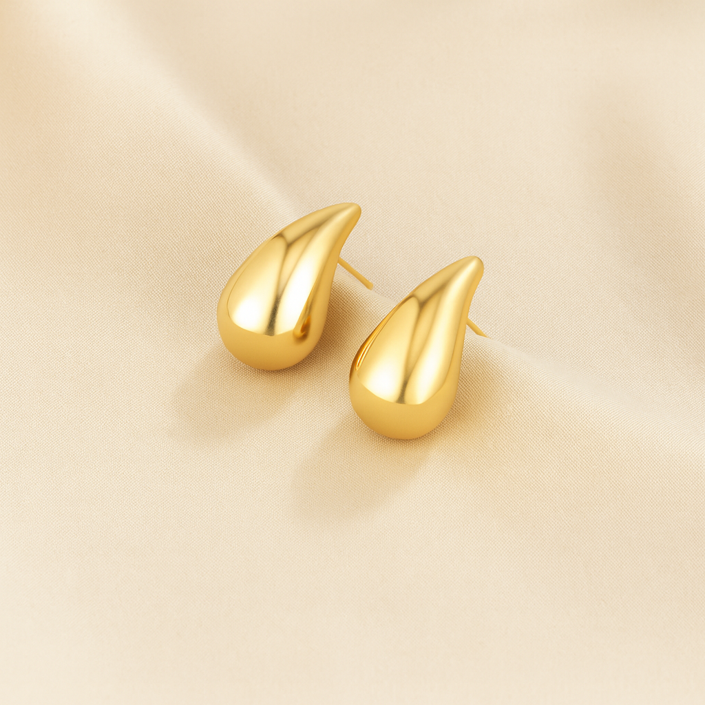 18ct Gold Teardrop Earrings - Appleby Jewellers Dublin