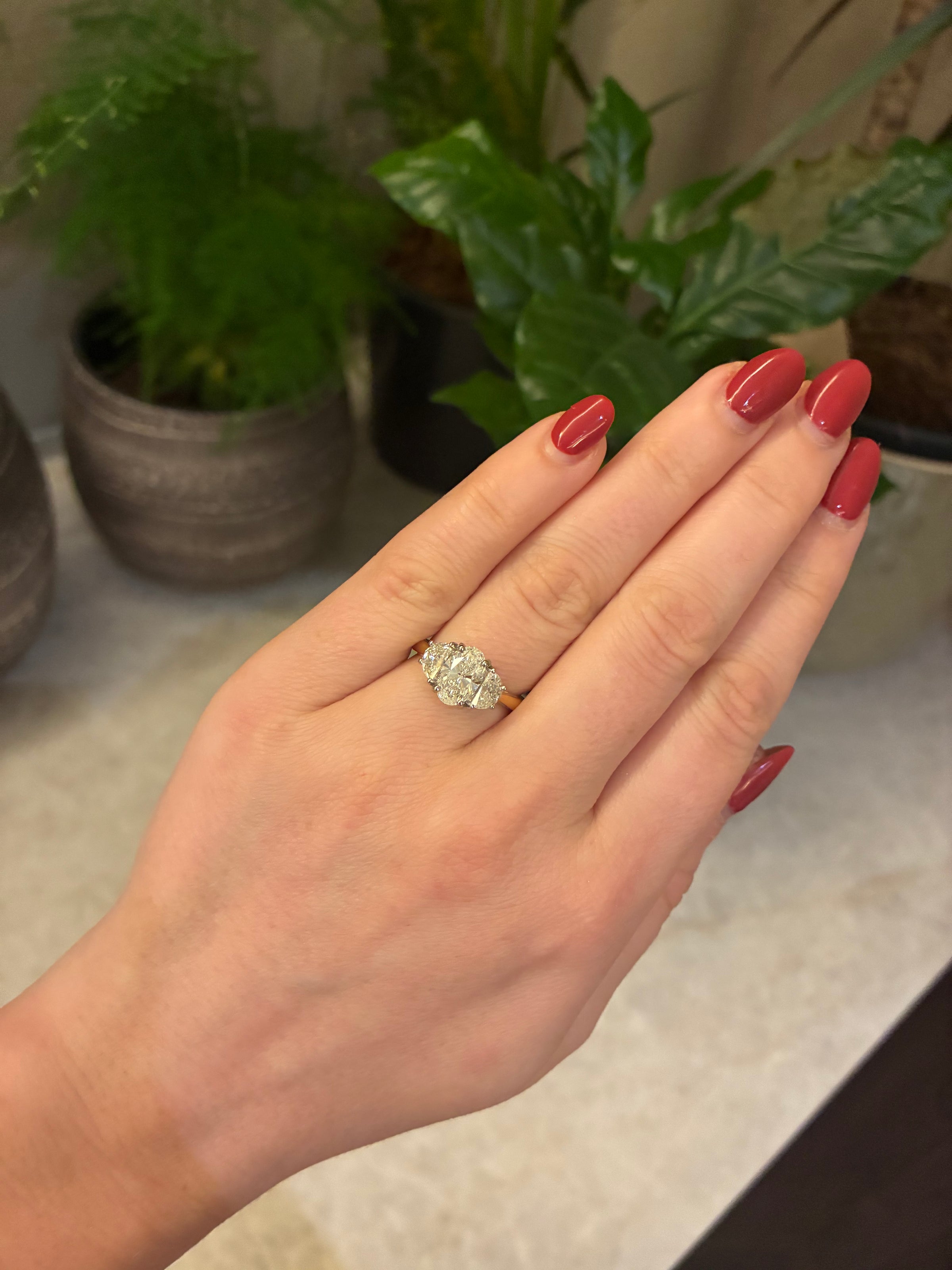 Tranquility Opal  Diamond Ring (2.04ct)