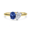 Sapphire & Diamond Toi Et Moi