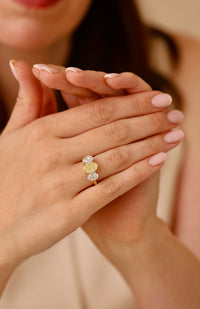 Trinity Yellow Diamond Ring (3.00ct)