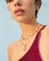 Jaipur Colour Stackable sky-blue topaz pendant - Appleby Jewellers Dublin